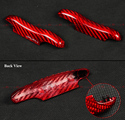 REAL RED CARBON FIBER REPLACEMENT KEY FOB REMOTE C