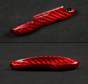 REAL RED CARBON FIBER REPLACEMENT KEY FOB REMOTE C