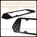 For 2015-2023 Dodge Challenger Matt Black Rear Lic