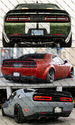 For 2015-2023 Dodge Challenger Matt Black Rear Lic