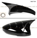 For 2022-2025 Honda Civic M Horn Style Gloss Black