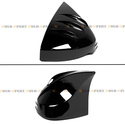 For 2022-2025 Honda Civic M Horn Style Gloss Black