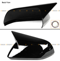 FOR 24-25 FORD MUSTANG GLOSS BLACK M STYLE SIDE MI