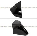 FOR 24-25 FORD MUSTANG GLOSS BLACK M STYLE SIDE MI