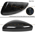 For 23-25 Honda Accord Real Carbon Fiber Side Mirr