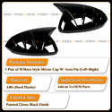 For 24-26 Hyundai Sonata M Style Gloss Black Side 
