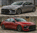For 24-26 Hyundai Sonata M Style Gloss Black Side 