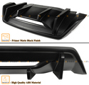 For 2024-25 Ford Mustang V1 Style AMPP Matt Black 