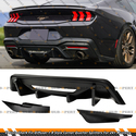 For 24-25 Ford Mustang GT EcoBoost V1 Matt Black R