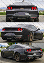 For 24-25 Ford Mustang GT EcoBoost V1 Matt Black R