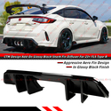 For 23-25 Honda Civic Type-R FL5 CTM Gloss Black S