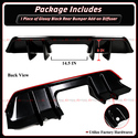 For 23-25 Honda Civic Type-R FL5 CTM Gloss Black S