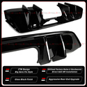 For 23-25 Honda Civic Type-R FL5 CTM Gloss Black S