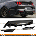 For 24-25 Ford Mustang GT EcoBoost V2 Matt Black R