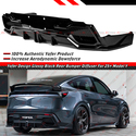For 2025-2026 Tesla Model Y Juniper Yofer Gloss Bl