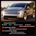 For 2025-2026 Tesla Model Y Juniper Yofer Gloss Bl