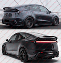 For 2025-2026 Tesla Model Y Juniper Yofer Gloss Bl