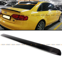 FOR 2009-2016 AUDI A4 B8 QUATTRO CARBON FIBER REAR