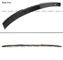 V STYLE CARBON FIBER REAR WINDOW ROOF SPOILER FOR 