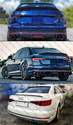 V STYLE CARBON FIBER REAR WINDOW ROOF SPOILER FOR 