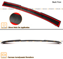 CTM DRY CARBON FIBER REAR WINDOW ROOF SPOILER FOR 