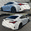 For 15-25 Lexus RC200t RC300 RC350 R Style Carbon 