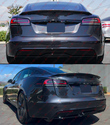 For 2021-2024 Tesla Model S Real Carbon Fiber V St