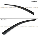 For 2025 Toyota Camry Black Trim Door Window Visor