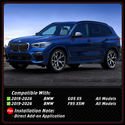 For 19-26 BMW F95 G05 X5 M Sport X5M MP Style Glos
