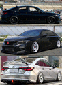 For 2022-25 Honda Civic 11th Gen GF Bodykit V1 Glo