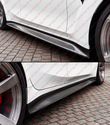 FOR 2021-25 BMW G80 M3 VST STYLE CARBON FIBER SIDE