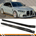 FOR 2021-25 BMW G80 M3 V2 CARBON FIBER SIDE SKIRT 