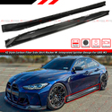 FOR 2021-25 BMW G80 M3 V2 CARBON FIBER SIDE SKIRT 