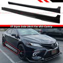 For 18-20 Camry SE XSE Yofer Gloss Black Front Lip