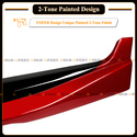 For 2018-2020 Camry Yofer Supersonic Red Front Lip