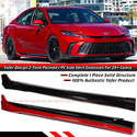 For 2021-2024 Camry Yofer Supersonic Red Front Lip