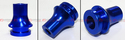 M10 X 1.5 JDM BLUE ALUMINUM SHIFT KNOB BOOT RETAIN