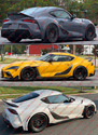 For 20-26 Toyota GR Supra A90 MK5 CTM Real Carbon 