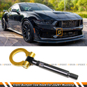 For 2024-25 Ford Mustang Black Gold Folding Ring S