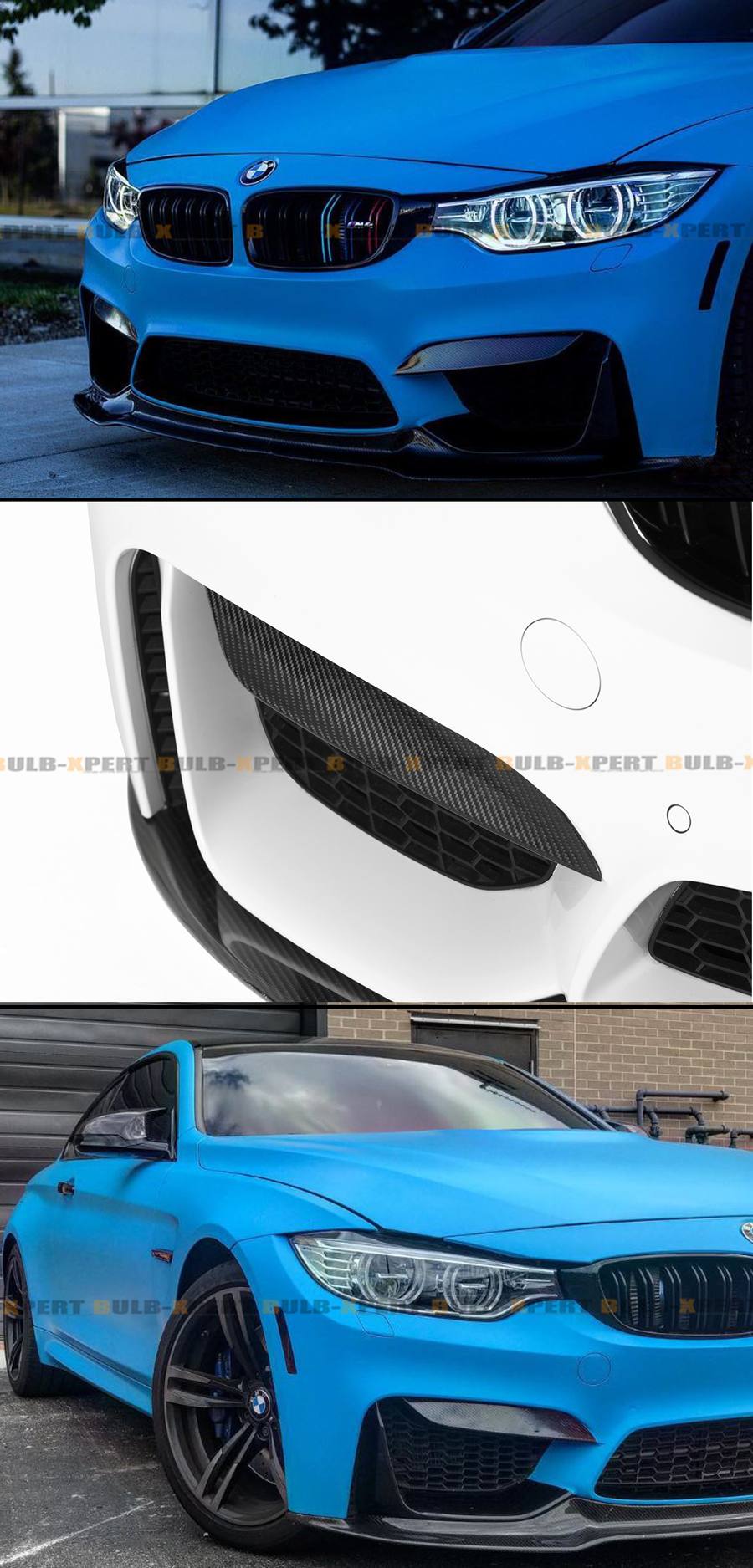 Sport Hood Bonnet Aluminum With Air Vent suitable for BMW M3 (F80) Sedan M4  (F83) Convertible M4 (F82) Coupe 2011-2018 