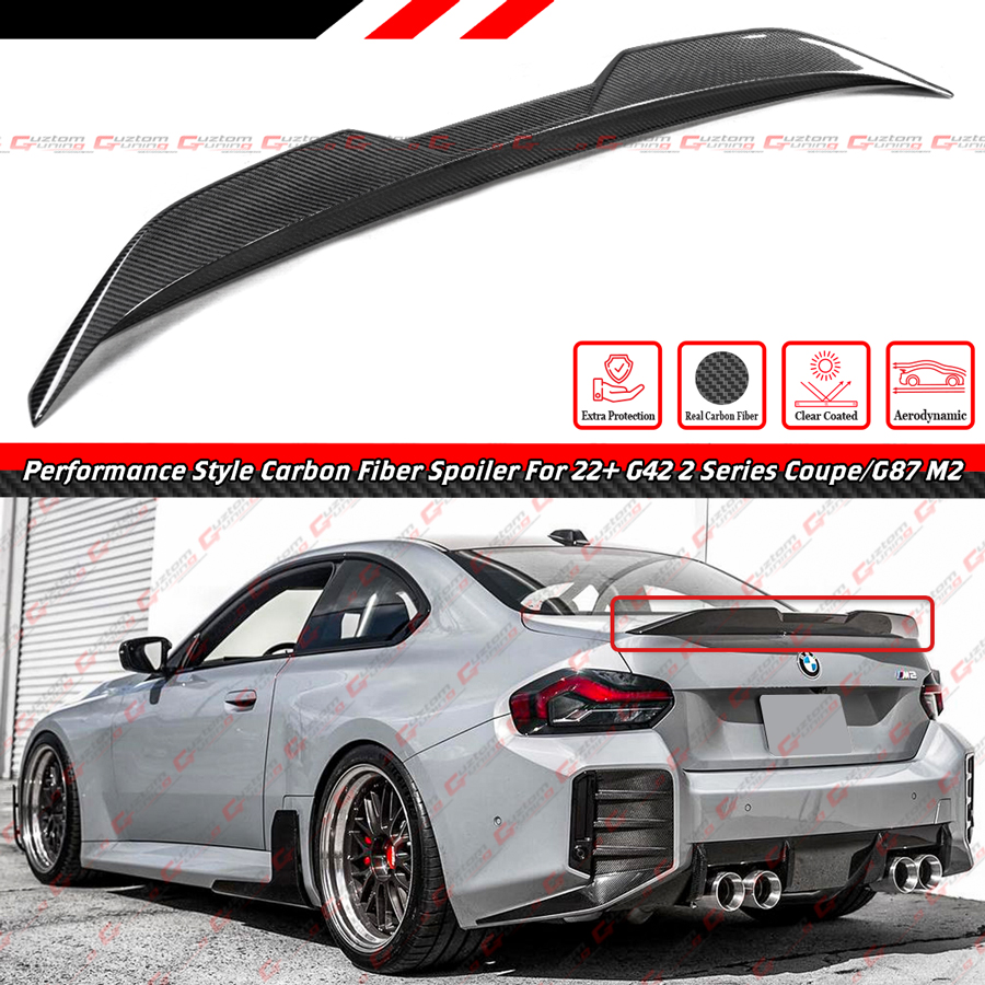 FOR 2022-2026 BMW G42 2 SERIES M240i G87 M2 MP STYLE CARBON FIBER