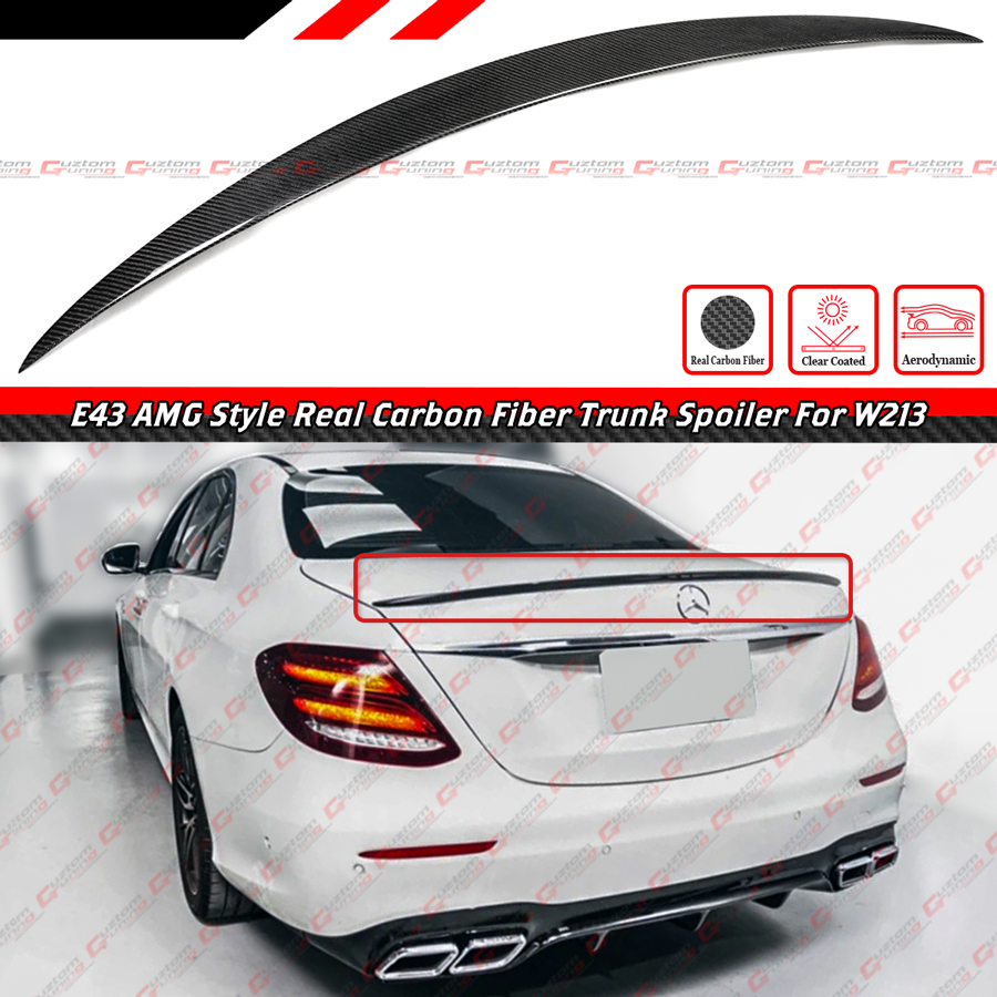 Carbon Fiber Roof Spoiler For 2017–2023 Mercedes-Benz E-Class (W213) – VIP Style