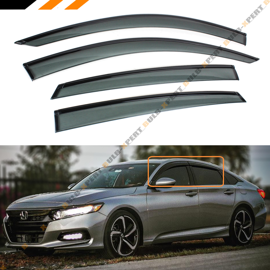 honda accord black window trim