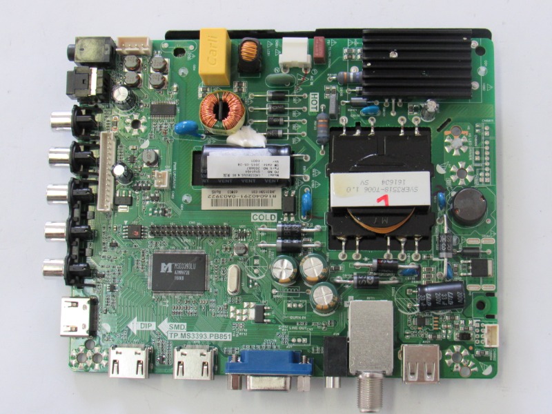 Hisense 32H3B1 Main Board 200687, LHD32D50US, Tech Specialists Repair ...