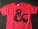 Dungeons and Dragons D&D Red T-Shirt Fantasy Loot 