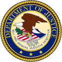 DOJ U.S. Department of Justice Seal T-Shirt New Pr