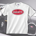 Bugatti High Performance Super Car Logo T-Shirt Ne