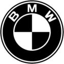 BMW Black & White Emblem Logo T-Shirt New Printed 