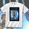 Aliens Movie 1986 Ellen Ripley Poster T-Shirt New 