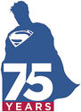 Superman 75 Years Commemorative T-Shirt New Printe